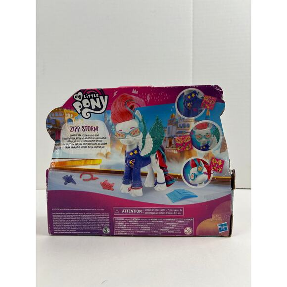 My Little Pony Sparkle Adventures Zipp Storm Pegasus Figure 15+ Accessories - Picture 5 of 6